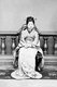 Japan: The daughter of a daimyo of Omura by Japanese photographer Ueno Hikoma (1838-1904) c. 1870-1880s